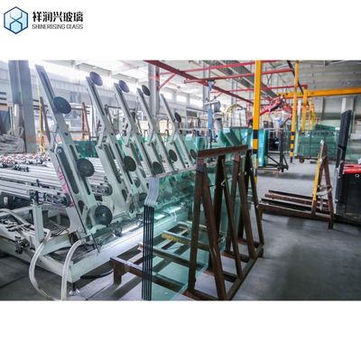 Vetro laminato temperato personalizzato per il design di alluminio doppio vetro temperato porta francese