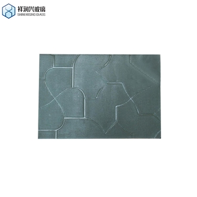 Diamante/Cristallo/Nashiji vetro con disegno per la finestra della porta di un edificio in colore bronzo chiaro