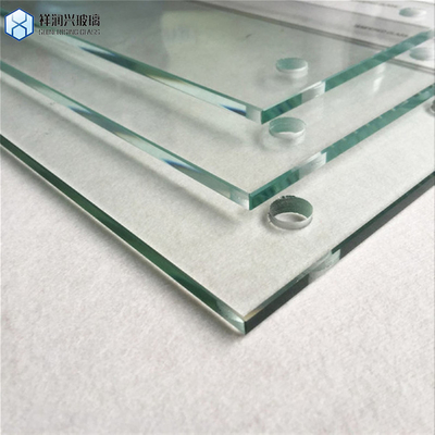 Customizzare cristallo vetro ultra trasparente alta trasparenza cerchio forma rotonda vetro temperato