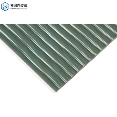 Vetro trasparente per vetro per finestre dimensioni personalizzate Amber/Blue/Green Pattern