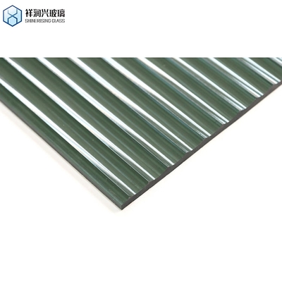 Vetro trasparente per vetro per finestre dimensioni personalizzate Amber/Blue/Green Pattern