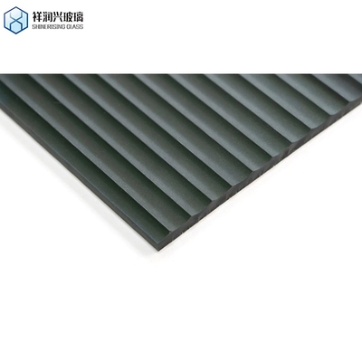 Vetro trasparente per vetro per finestre dimensioni personalizzate Amber/Blue/Green Pattern