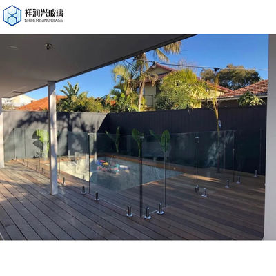 1830*2440/2140*3300/2440*3660 Pannello di vetro temperato per la sicurezza delle scale a spirale interne