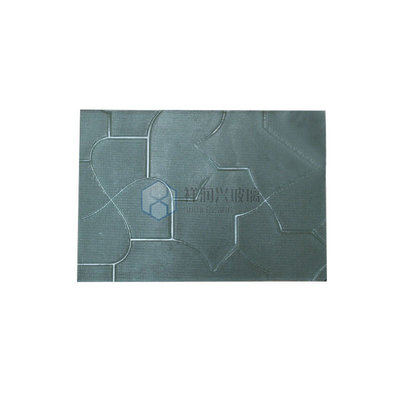Personalizzazione 5mm 8mm 2100mmx2400mm Ultra Clear Moru Figured Pattern Glass per Finestra