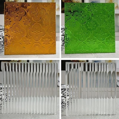 Decorazione bagno vetro con struttura solida modello decorativo