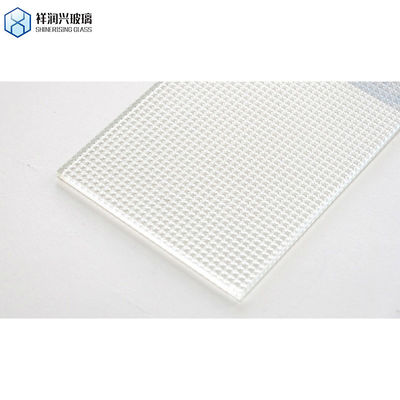 Richiesta personalizzata Flat edge lucidato 3mm-10mm Low Iron Ultra Clear More Pattern Glass