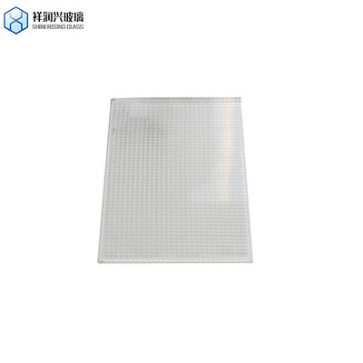 Richiesta personalizzata Flat edge lucidato 3mm-10mm Low Iron Ultra Clear More Pattern Glass