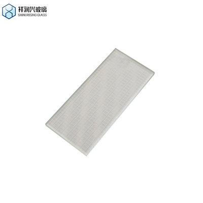 2-19 mm pannello solare a basso contenuto di ferro extra trasparente vetro temperato per edifici cablati decorativi