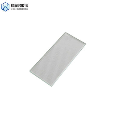 Pannello solare trasparente spessore nominale 5 mm vetro temperato a ferro basso piatto ultra chiaro