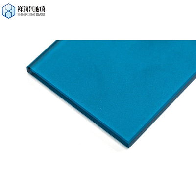 Funzionalità del vetro decorativo 3mm Decorativo Amber Flora laminato Tempered Float Glass Design