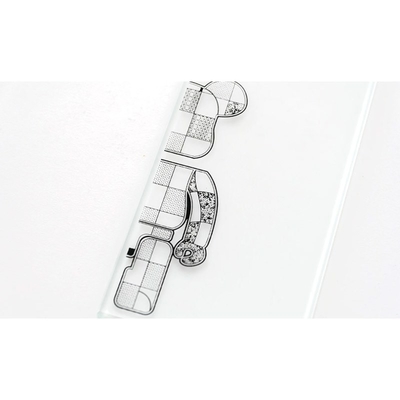 Vetro decorativo di grande richiesta per materiali da costruzione 6.38/8.38/10.38 mm Temperato