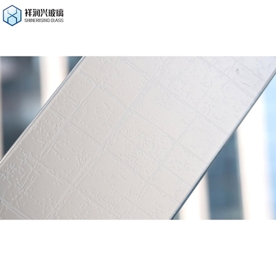 Vetro decorativo di grande richiesta per materiali da costruzione 6.38/8.38/10.38 mm Temperato