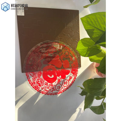 Vetro galleggiante bronzo flora modello ultra chiaro Karatachi modello vetro con consumo