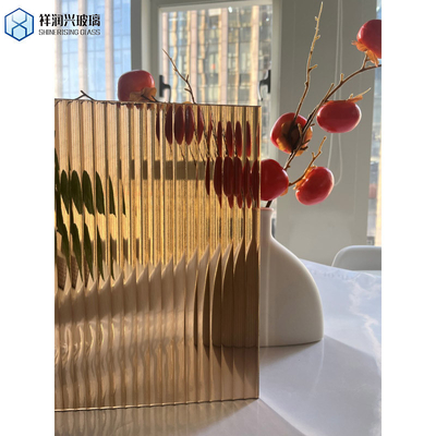 Disegno architettonico vetro galleggiante con durezza di 8 Mohs in bronzo chiaro grigio nero blu