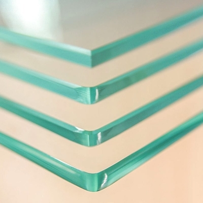 Flatness Articolo conforme Curvo Tensilato Chiaro Frostato Temperato Vetro per Bagno