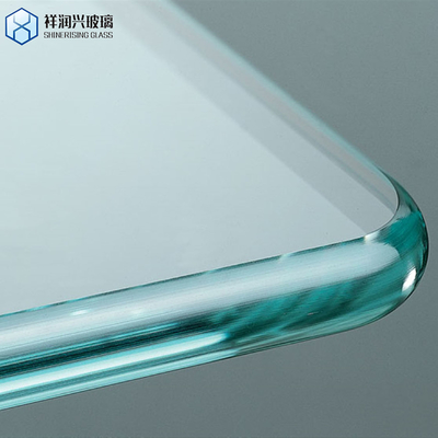 Flat edge lucidato fine di lavoro cubo doccia bagno in vetro personalizzato con certificato SGS