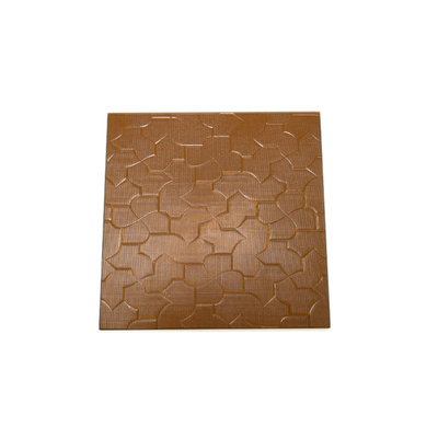 Punti di pioggia Blu Grigio Bronzo Figura d'arte Vetro Moru Mistelite Mosaica Flauto Fiore Flora Bambù Onda Oceanica Vetro