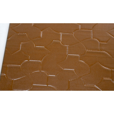 Punti di pioggia Blu Grigio Bronzo Figura d'arte Vetro Moru Mistelite Mosaica Flauto Fiore Flora Bambù Onda Oceanica Vetro
