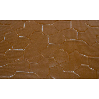Punti di pioggia Blu Grigio Bronzo Figura d'arte Vetro Moru Mistelite Mosaica Flauto Fiore Flora Bambù Onda Oceanica Vetro