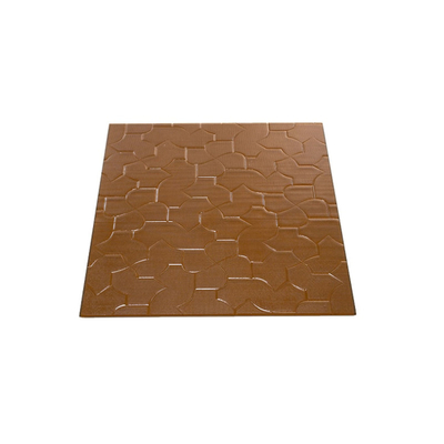 Punti di pioggia Blu Grigio Bronzo Figura d'arte Vetro Moru Mistelite Mosaica Flauto Fiore Flora Bambù Onda Oceanica Vetro