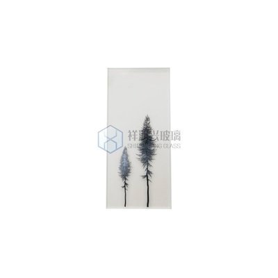 Vetro decorativo temperato ribbed Reeded Wave Fluted su misura per il pannello di vetro a modello