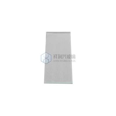 Vetro temperato scanalato con bordo piatto lucido 5mm 10mm 12mm Moru ultra trasparente