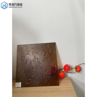 Customization Gradient Glass Laminated Tempered Colored Glass per porta di edificio commerciale