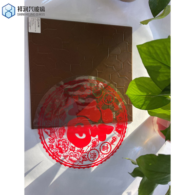 Vetro di texture dipinte decorative personalizzate da laboratorio Prodotto principale Vetro stratificato