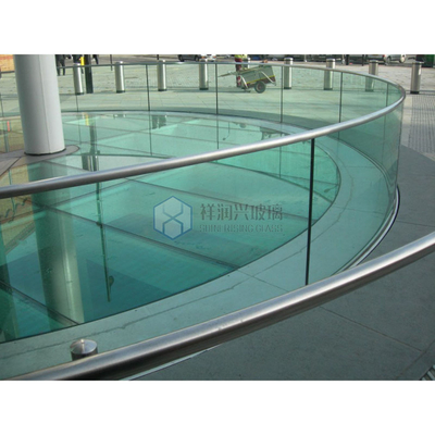 4mm 5mm 6mm 8mm 10mm 12mm 15mm 19mm lamiera di vetro temperato rinforzata per piattaforma in stile moderno