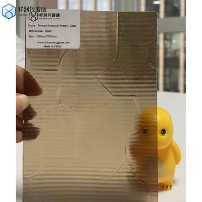 4-19mm Am-21 Decorative Acid Etched Frosted Art Glass Perfetto per l'architettura moderna