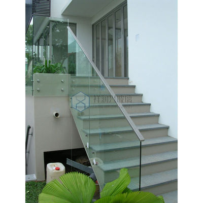 Grado di acciaio 8mm 10mm 12mm Chiara porta di sicurezza vetro temperato vetro rinforzato balcone