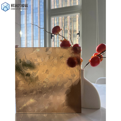 Pannello splashback di vetro laccato colorato con struttura solida e vetro singolo