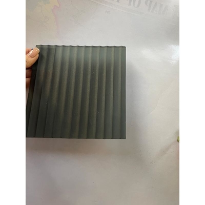 Vetro temperato a modello reticolato verticale per porte della doccia 5-12 mm Facile installazione