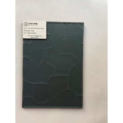 Intercalare con trama scanalata di sicurezza decorativa artistica. Vetro a rete laminato cablato personalizzato