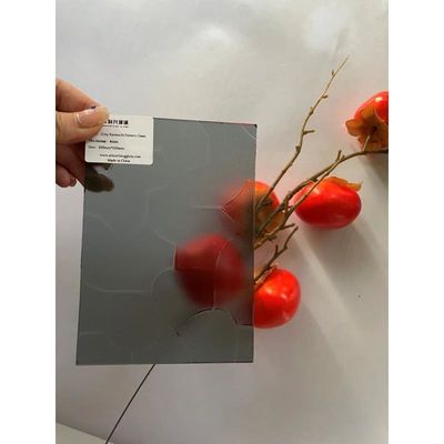 Intercalare con trama scanalata di sicurezza decorativa artistica. Vetro a rete laminato cablato personalizzato