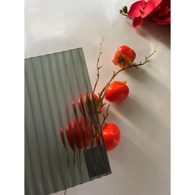 Vetro a modello Nashiji verde chiaro blu bronzo 3-8 mm per il design delle ringhiere del balcone