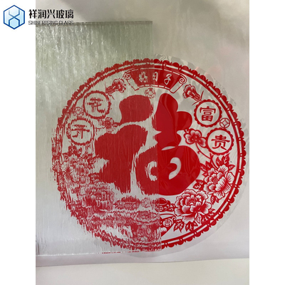 Vetro a modello decorativo di 5 mm trasparente a forma di diamante laminato per Windows Cp-Tp