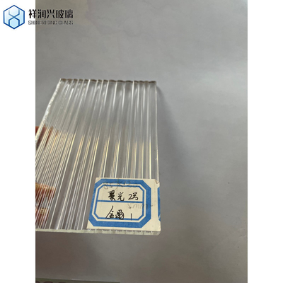 Vetro a forma bianca 5 mm Aqualite Grano Net Traingless quadrati irregolari Hishicross