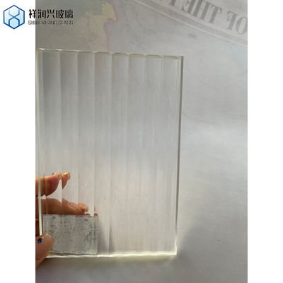 Architettura Decorazione Vetro di lusso Modello in rilievo Vetro galleggiante Vetro laminato a forma di figura