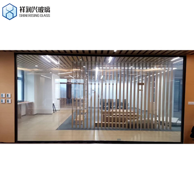 Flat edge and polished edge work 5,5 mm rosa color tinted float glass per la costruzione