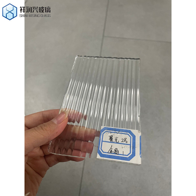 Piatto lucidato 5 mm acqualite vetro a disegno grano rete traingless quadrati irregolari Hishicross