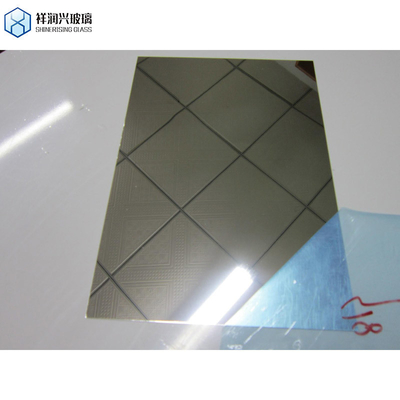 1.8mm 2mm 2.5mm 3mm taglio dimensione o dimensione regolare vetro specchio in alluminio per l'interior design