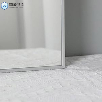 Qingdao trasparente e pulito vetro galleggiante cosmetico riutilizzabile vetro trasparente in alluminio specchio