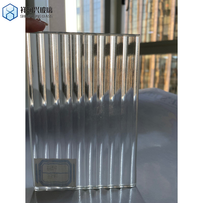 Vetro galleggiante temperato a bivella da 6 mm decorativo per finestre