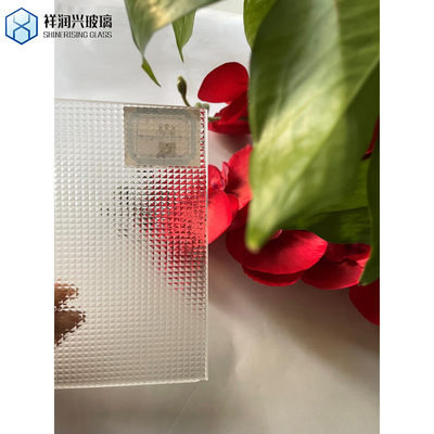 Vetro laminato a figura Temperato Vetro a modello Begonia Vetro in rilievo 10 mm Personalizzato