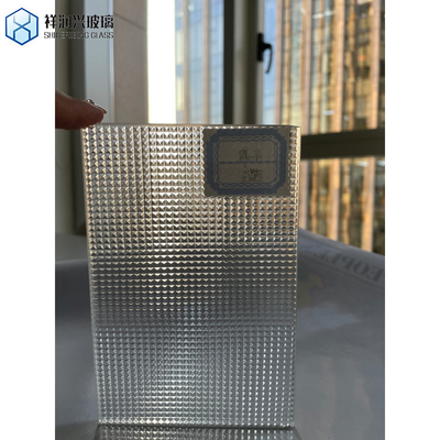 Vetro laminato a figura Temperato Vetro a modello Begonia Vetro in rilievo 10 mm Personalizzato
