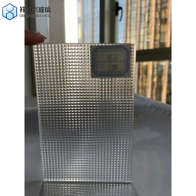 Vetro laminato a figura Temperato Vetro a modello Begonia Vetro in rilievo 10 mm Personalizzato