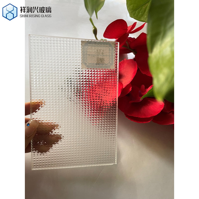 Conservare 3 mm di spessore trasparente foglio di vetro colorato con tessuto personalizzato