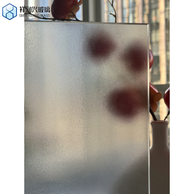 Architettura Fusione decorativa Flat edge lucidato Lavoro personalizzato Vetro temperato