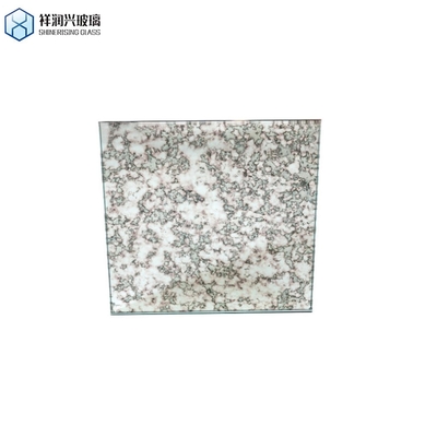 Rectangolo d'oro antico specchio vetro muro di mattoni specchio parete titoli 12X12 per strati domanda